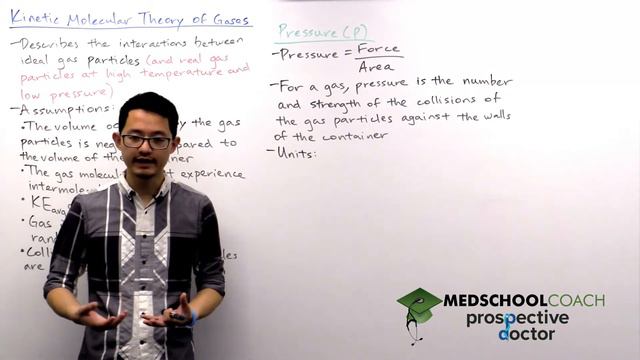 Kinetic Molecular Theory of Gases