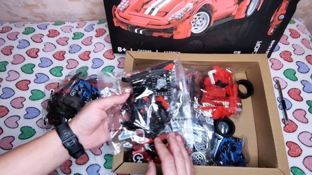 Конструктор на радиоуправлении CaDa возраст 8+Ferrari 488 Red Devil смотреть онлайн