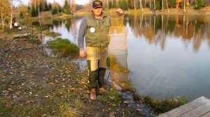 КРХ Трифон, форелевая рыбалка за 19.10.2018