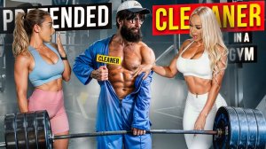 She can't say No to CLEANER | Anatoly GYM PRANK #25