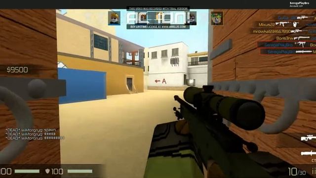 Играю в Roblox за спецназ в CB:RO. смотреть онлайн