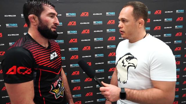 "С каждым боем мы приближаемся к поясу" | Абдул-Рахман Джанаев после боя на ACA 148 смотреть онлайн