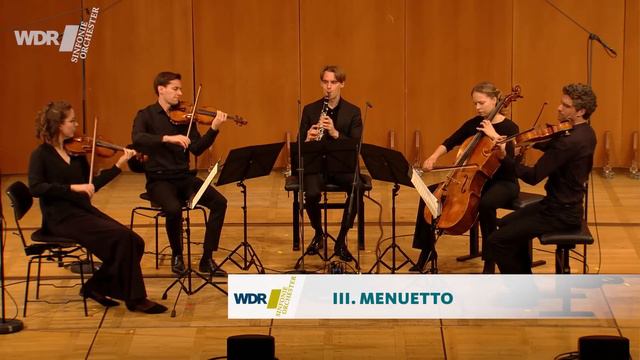 Mozart - Klarinettenquintett A-Dur KV 581  WDR Sinfonieorchester