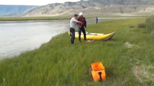 Монголия. Рыбалка на хариуса на реке Ховд.