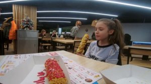 Посещение ресторана "Чик О'Рико", обзор корейской еды.