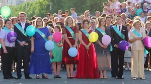 2019 06 21 Линейка выпускников Анастасия Шпет Радостно и тревожно наши стучат сердца
