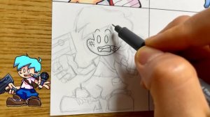 Drawing FRIDAY NIGHT FUNKIN' MOD - All BF / Boyfriend Dies-Goodbye World / Plants vs. Rappers