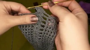 Ажурные носки крючком, просто и красиво. Lace crochet socks easy