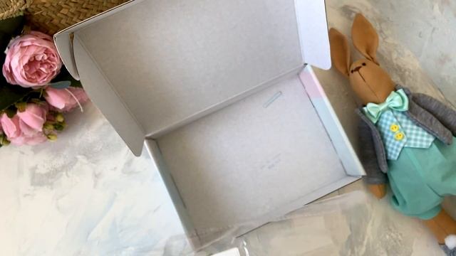 Набор для шитья игрушки - текстильная игрушка зайка Тильда Мартин | Handmade Fabric Toy смотреть онлайн