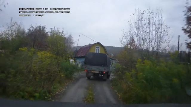 Поездка с дачи, подъём в горку... смотреть онлайн