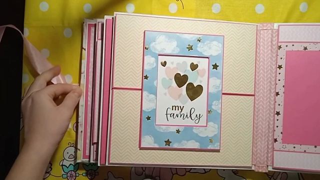 Фотоальбом детский в технике скрапбукинг с pop-up элементами смотреть онлайн