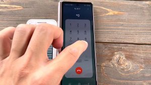 Incoming Call Samsung (JAVA)2010 LaFleur & Samsung Fold3 Android 12