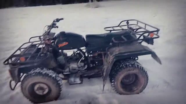 Русский квадроцикл Рысь 1 350, 4х колесный мотоцикл! смотреть онлайн