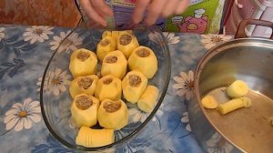 ВКУСНЕЙШИЕ КАРТОФЕЛЬНЫЕ ГНЕЗДА С ФАРШЕМ И СЫРОМ