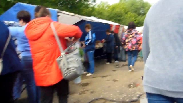 Базарный день в поселке Чаадаевка