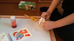 Выращивание пушистого кристалла.