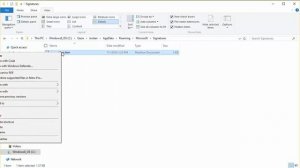 How to Use an HTML Signature in Outlook 2016