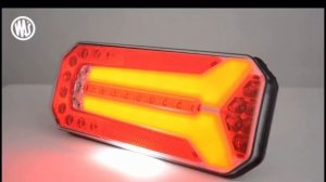 Фонарь задний прицепа W150DD LED