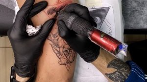 TATTOO TIMELAPSE. Процесс татуирования. 3rl only