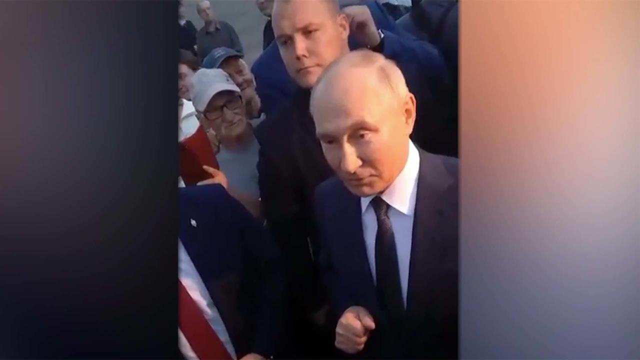 Владимир Путин побывал в селе Тургиново Тверской области