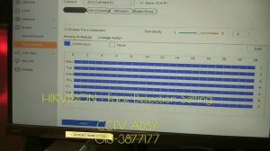 HIKVISION : Face Detection Setting