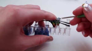 "Двойная чешуя дракона"- очень простой браслет из резиночек на станке. Видеоурок #23