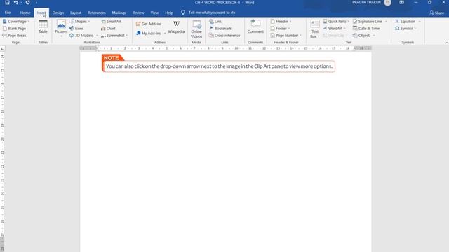 CH 4 WORD PROCESSOR - Inserting Shapes, pictures and more(MS WORD - LOGIX-5) смотреть онлайн