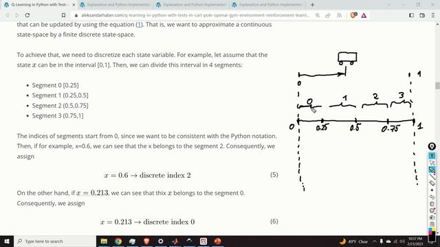 Detailed Explanation and Python Implementation of Q-Learning Algorithm in OpenAI Gym (Cart-Pole)