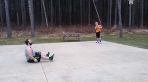 FAIL!!! Husband fails at basketball!