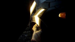КАК УДАЛИТЬ СЛОЖНУЮ ВМЯТИНУ НА КРЫЛЕ. ЛАДА ГРАНТА.