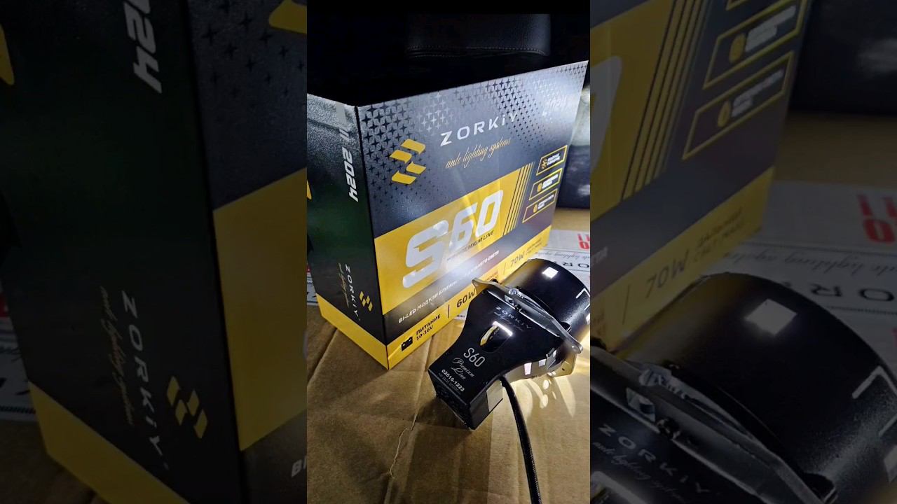 ZORKiY S60 топовые BI-LED линзы 2024 #biled