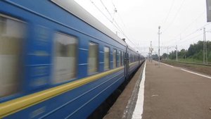 Электровоз ЧС7-039 с поездом№074Л Львов-Москва станция Латышская 3.09.2017
