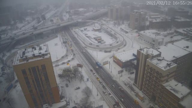 Москва - Нижегородская улица - веб камера 12.02.2021, 13:56 смотреть онлайн