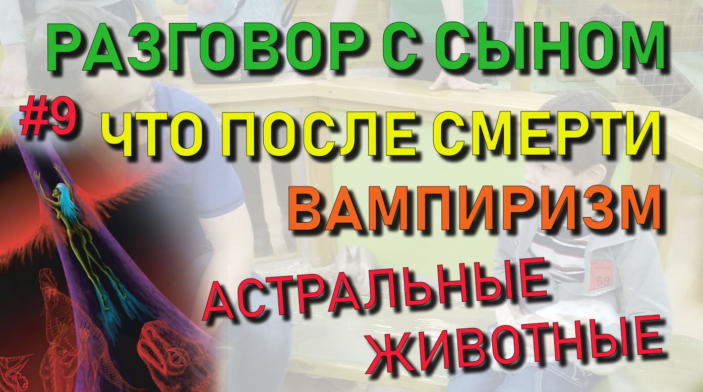 ✅ Разговор с сыном #9: Что после смерти. Астральные животные. Симбиоз и вампиризм