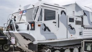 Российские пограничники получили для испытаний гусеничный вездеход ТМ-140