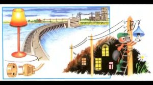 Окружающий мир 1 класс ч.1,  "Откуда в наш дом приходит электричество?", с.62-63, Школа России