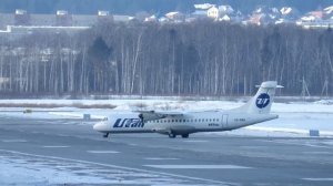 Двухмоторный турбовинтовой самолет ATR 72-500 VQ-BMA