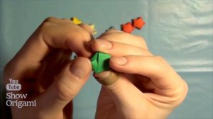 Как сделать Звездочки счастья из бумаги (Origami Lucky Star )