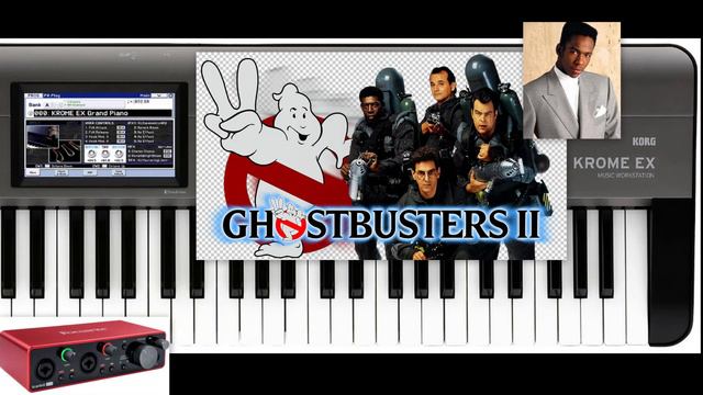 Ghostbusters II Were're Back - Bobby Brown KORG KROME EX 73 [Focusrite Scarlett 2i2] смотреть онлайн
