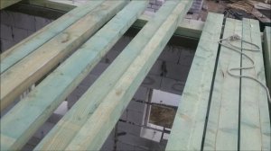 СТРОИМ ДОМ ИЗ ГАЗОБЕТОНА. Установка мауэрлата.
