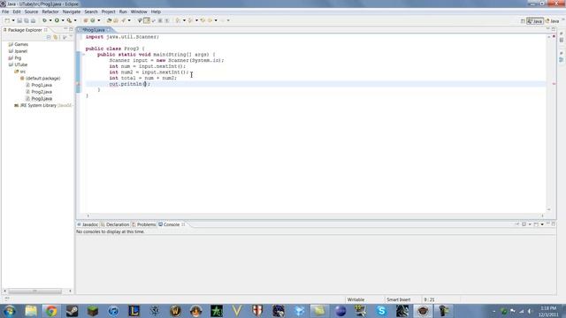 Java for noobs - Basic calculator (Episode 3) смотреть онлайн