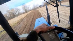 Тяжелая Дисковка Земли Трактором Мтз 80.1.