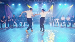 Jakub Jakoubek & Emeline Rochefeuille - 1st place Champions Jack&Jill - Global Grand Prix 2022