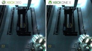 The Orange Box Comparison - Xbox 360 vs. Xbox One X