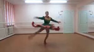 822 Кормилицина Дарья Казачья плясовая «Вечер, вечер, матушка» г  Томск
