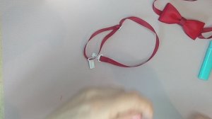 Бабочка из репсовой ленты.