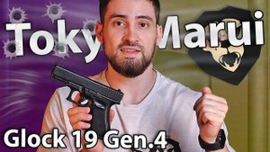 Страйкбольный пистолет Tokyo Marui Glock 19 Gen 4 (6 мм, GBB) видео обзор