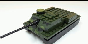 Лего танк. ПТ СУ-100. Инструкция.