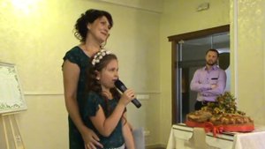 Самое трогательное поздравление на свадьбе.