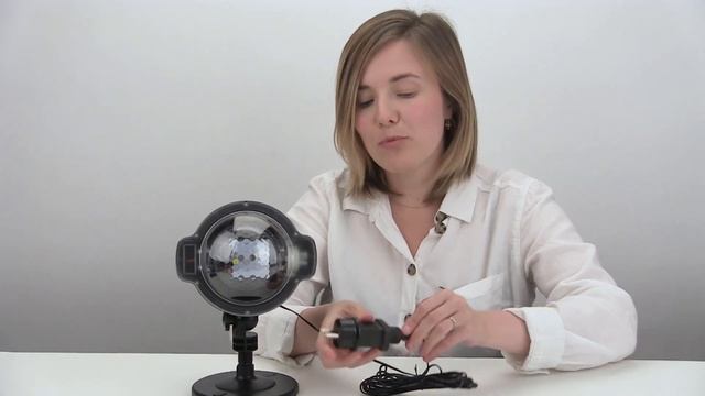 Новогодний LED-проектор ЭРА "Падающий снег" смотреть онлайн